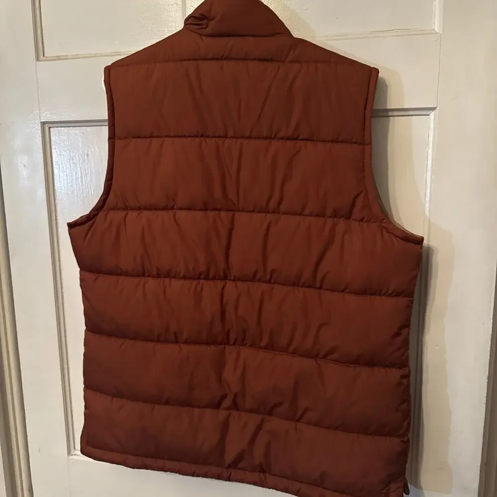 GAP Men's Sleeveless Puffer Vest -water Resistant Size Medium - Picture 5 of 5
